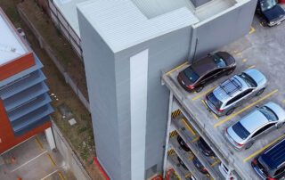 Proyecto de Elevadores Centroamericanos en Torre de Parqueos del INS