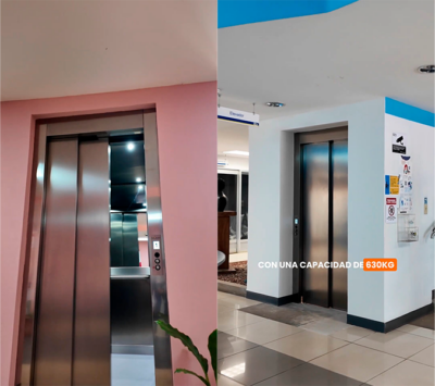 Antes y Después de la remodelación por Elevadores Centroamericanos